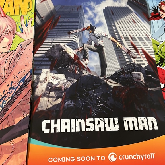 Chainsaw man FIVE Anime posters (Adding soon) New - Picture 5 of 15